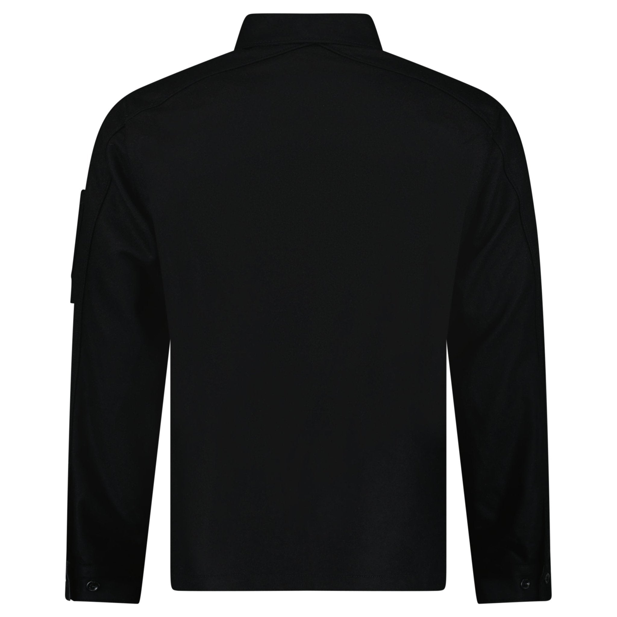CP Company Felt Lens Overshirt in Black