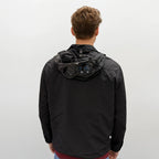 CP Company Flatt Nylon Black Goggle Over-shirt