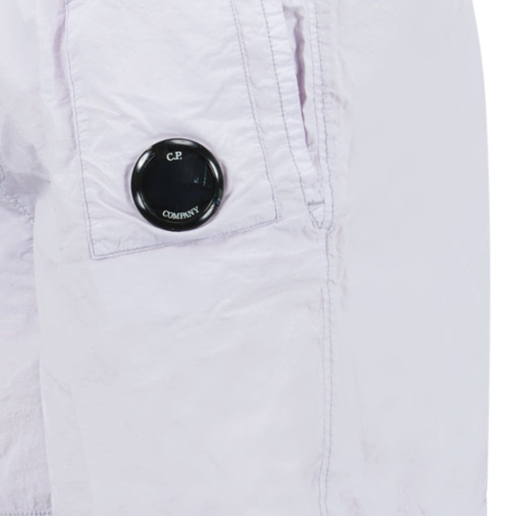 CP Company Flatt Nylon Lens-Detail Swim Shorts Lilac