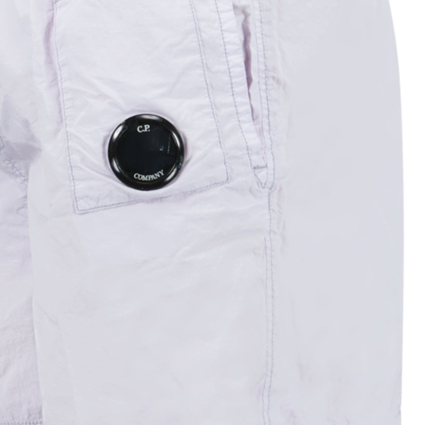 CP Company Flatt Nylon Lens-Detail Swim Shorts Lilac