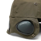 CP Company Goggle Chrome-R Cap Ivy Green