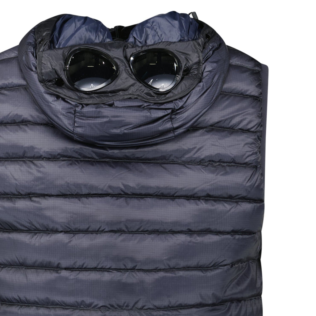 CP Company Goggle Down Gilet in Navy