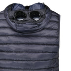 CP Company Goggle Down Gilet in Navy