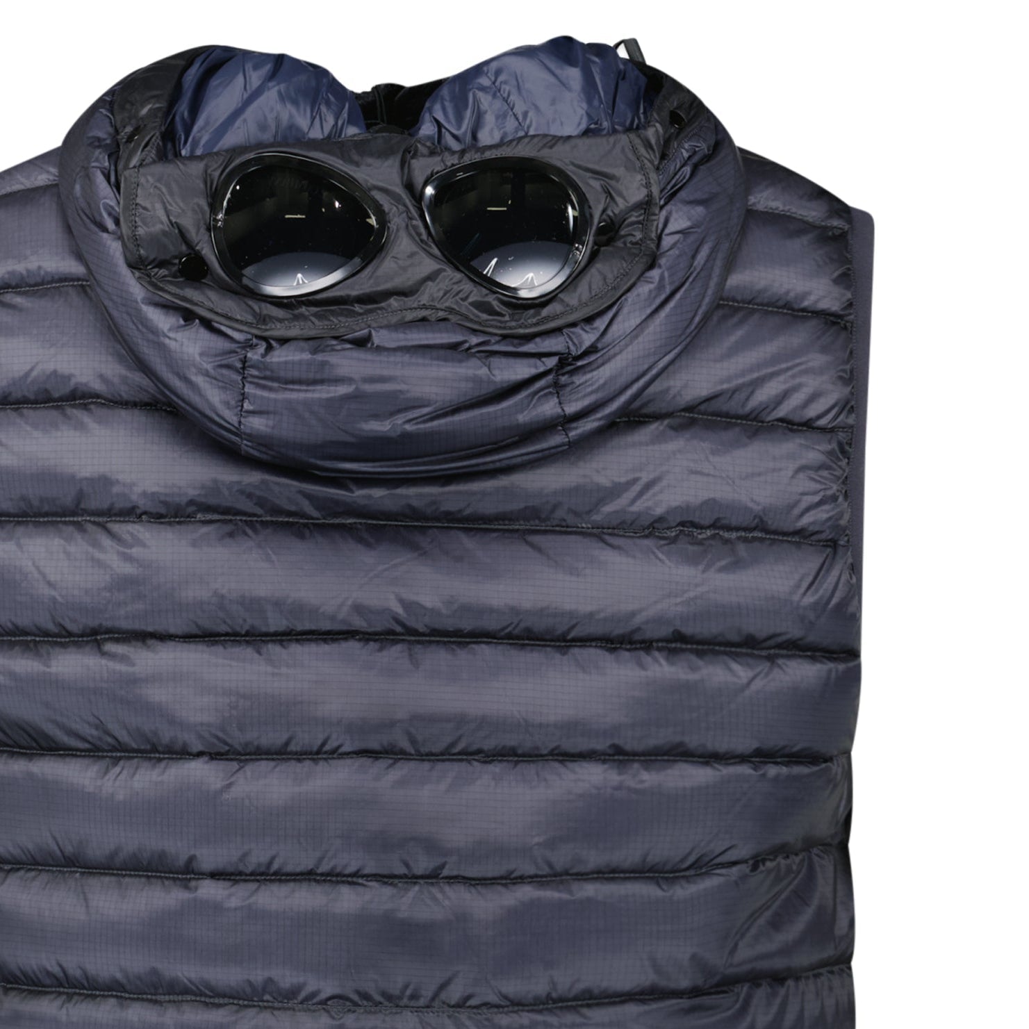 CP Company Goggle Down Gilet in Navy