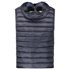 CP Company Goggle Down Gilet in Navy