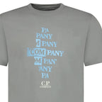 CP Company Graphic Logo T-Shirt Grey