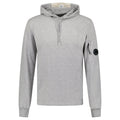 CP Company Hooded Lens Light Fleece Sweatshirt Grey