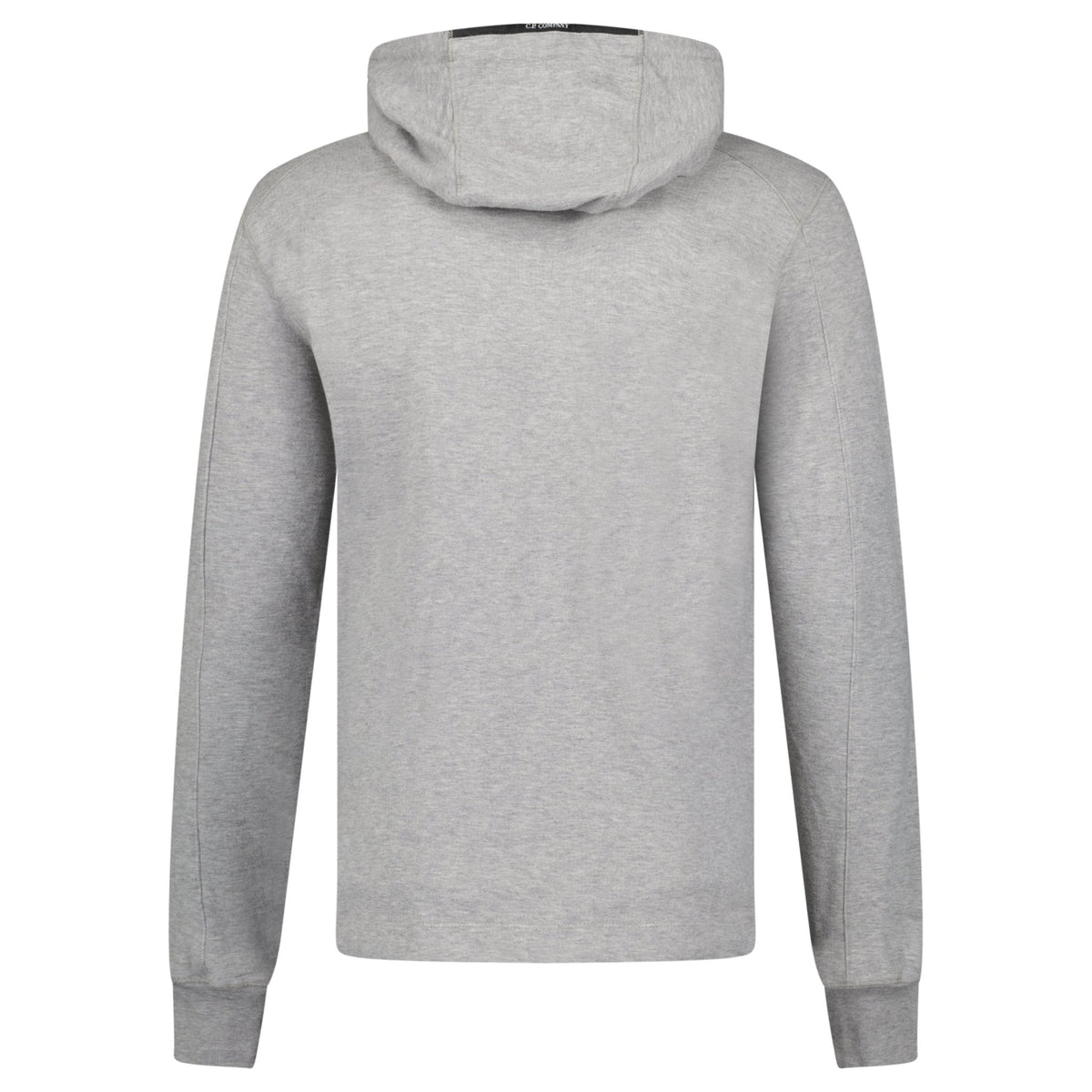 CP Company Hooded Lens Light Fleece Sweatshirt Grey