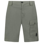 CP Company 50 Fili Lens Cargo Shorts in Thyme