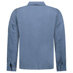 CP Company Lens Chrome-R Button Overshirt Jacket in India Ink