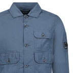 CP Company Lens Chrome-R Zip-Up Jacket in India Ink