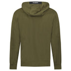 CP Company Micro Lens Diagonal Raised Hoodie Ivy Green
