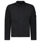 CP Company Lens Overshirt in Black