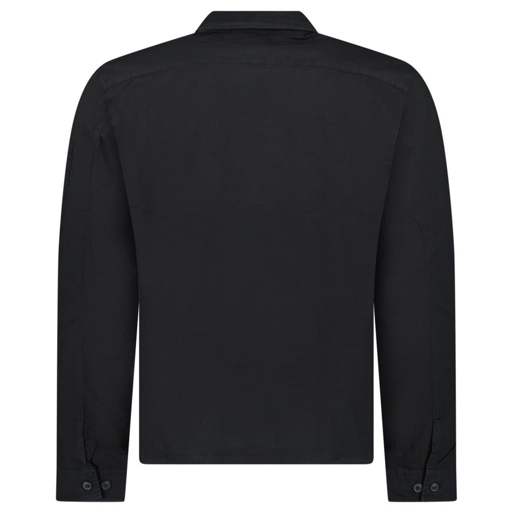 CP Company Lens Overshirt in Black