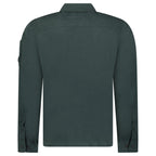 CP Company Lens Zip-Up Overshirt Dark Shadow