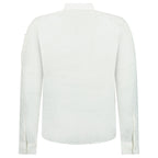 CP Company Linen Lens Safari Shirt in White
