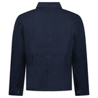 CP Company Linen/Cotton Lens Overshirt in Total Eclipse