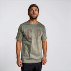CP Company Mercerized 30/2 Jersey Sailor T-Shirt in Fallen Rock