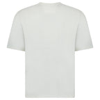 CP Company Mercerized Jersey 30/2 Twisted T-Shirt in Gauze White