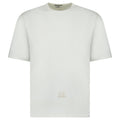 CP Company Mercerized Jersey 30/2 Twisted T-Shirt in Gauze White