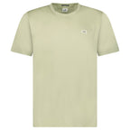 CP Company Mercerized Jersey 70/2 Gasato Patch T-Shirt in Moss Green