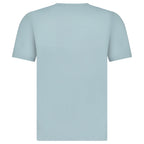 CP Company Mercerized Jersey 70/2 Gasato T-Shirt in Light Blue