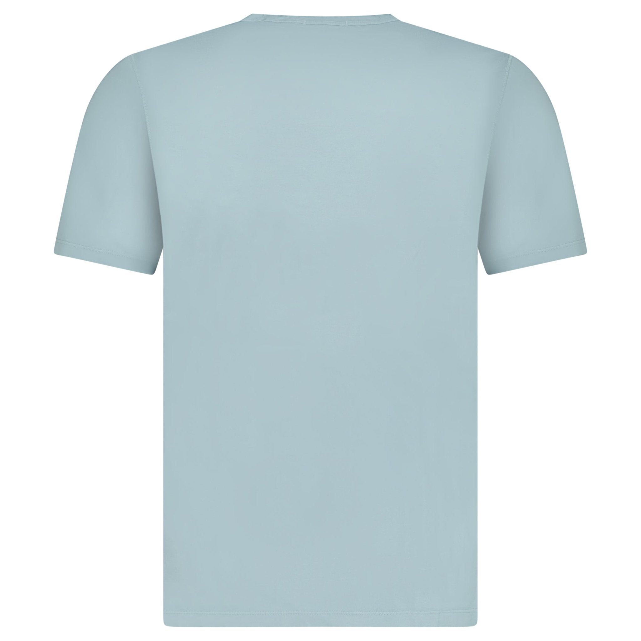 CP Company Mercerized Jersey 70/2 Gasato T-Shirt in Light Blue