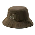 CP Company Metropolis Series Baffled Bucket Hat in Ivy Green