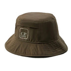 CP Company Metropolis Series Baffled Bucket Hat in Ivy Green