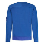 CP Company Mixed Heavy Lens Sweatshirt Blue