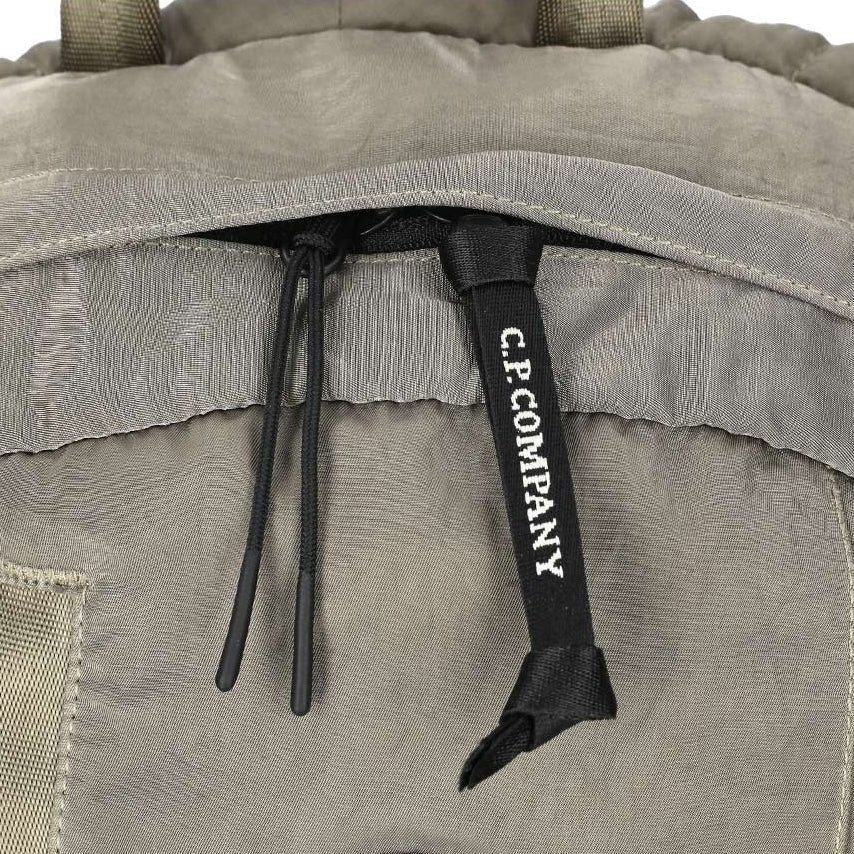 CP Company Nylon B Lens Rucksack in Vintage Khaki