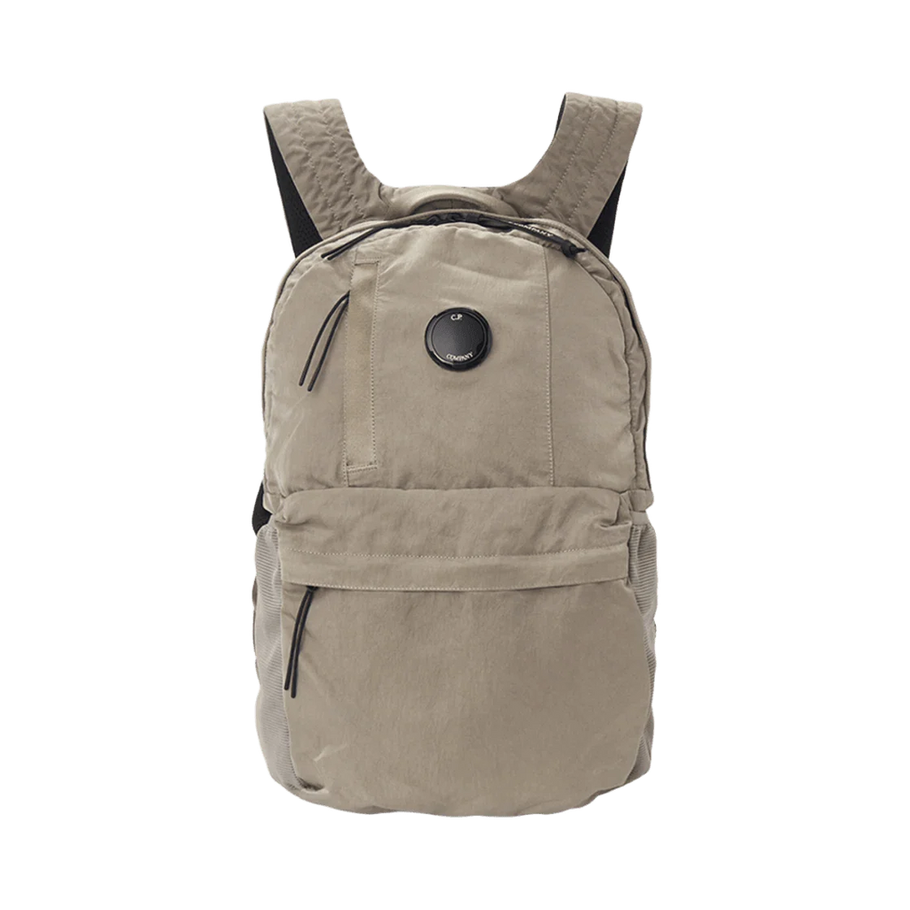 CP Company Nylon B Lens Rucksack in Vintage Khaki