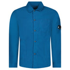 CP Company Ottoman Workwear Shirt in Blue