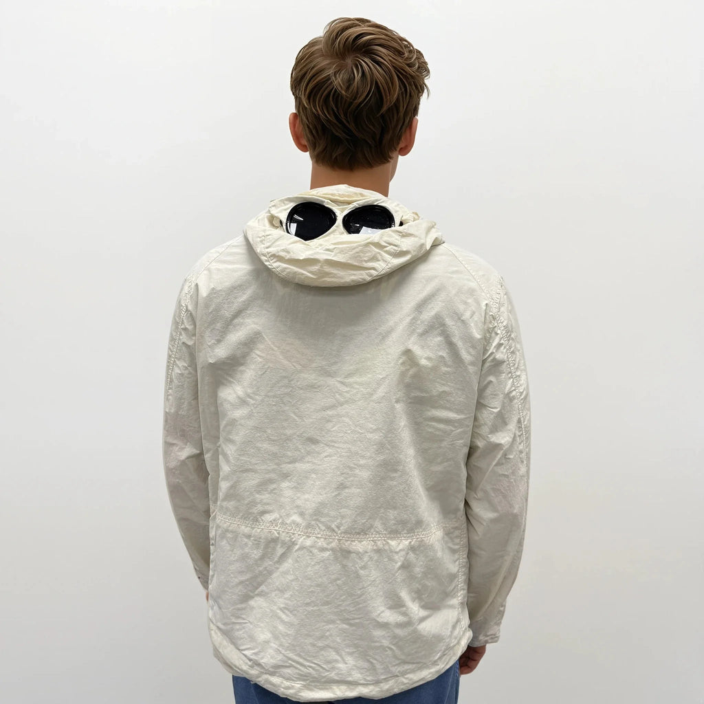 CP Company Pistachio Shell Flatt Nylon Goggle Jacket