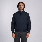 CP Company Pro-Tek Bomber Lens Jacket in Navy