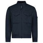 CP Company Pro-Tek Bomber Lens Jacket in Navy