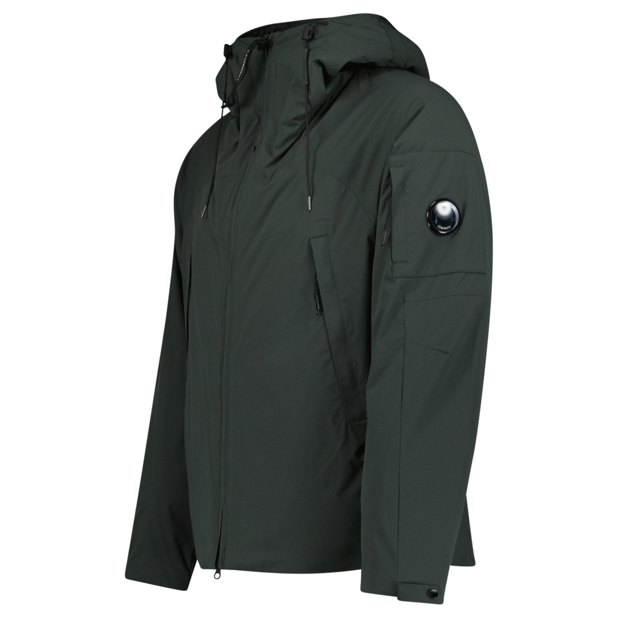CP Company Pro-Tek Padded Lens Jacket in Dark Shadow