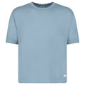 CP Company Sea Island Crewneck Knit T-Shirt in Stormy Weather Blue