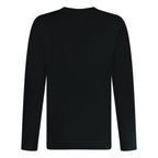 CP Company Sea Island Knitted Lens Sweatshirt Black