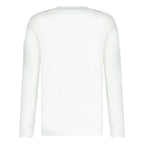 CP Company Sea Island Knitted Lens Sweatshirt White