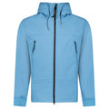 CP Company Shell-R Fleece Goggle Jacket Aegean Blue