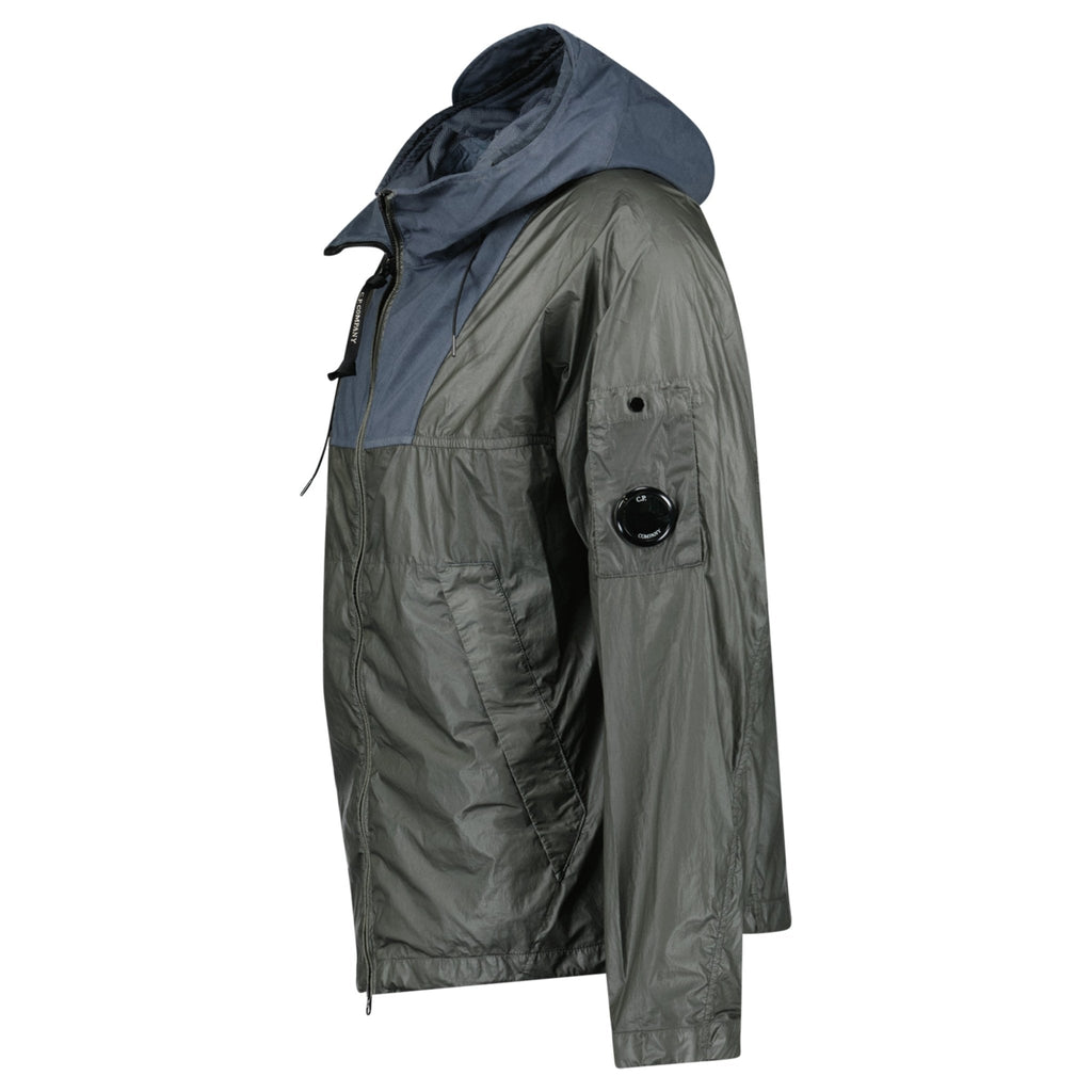 CP Company Smoked Pearl CS II Mixed Hooded Lens Jacket