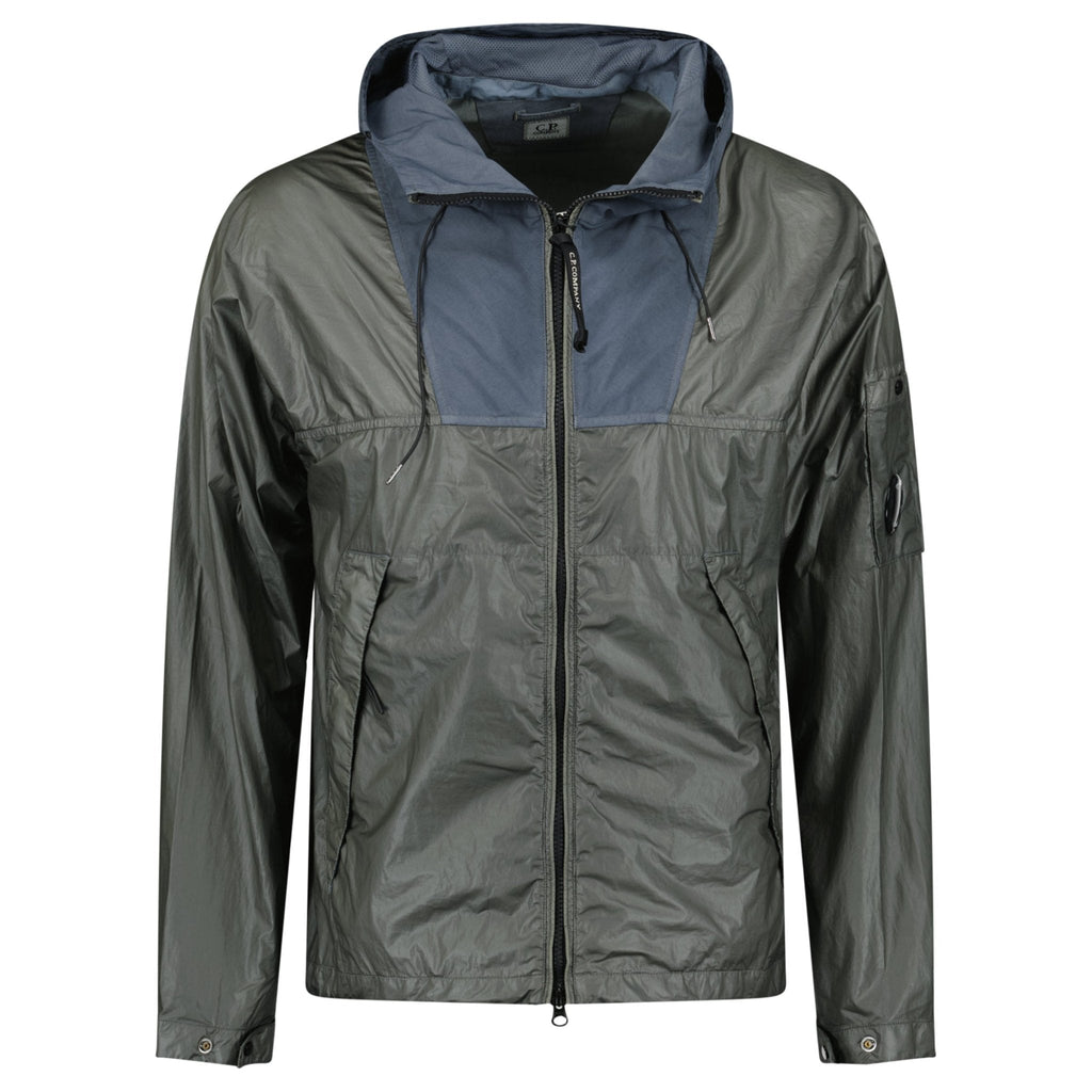 CP Company Smoked Pearl CS II Mixed Hooded Lens Jacket