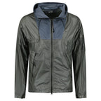 CP Company Smoked Pearl CS II Mixed Hooded Lens Jacket