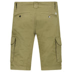 CP Company Stretch Sateen Cargo Lens Shorts Dried Herb