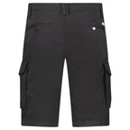 CP Company Stretch Sateen Cargo Lens Shorts in Black