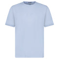CP Company Tacting Embroidery Logo Polo T-Shirt Cerulean Blue