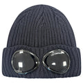 CP Company Wool Goggle Beanie Navy