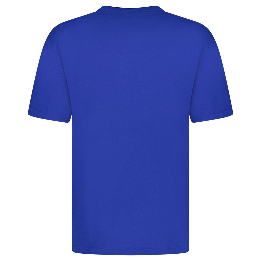Hugo Boss Boss Logo Colour Block T-Shirt Blue & Black