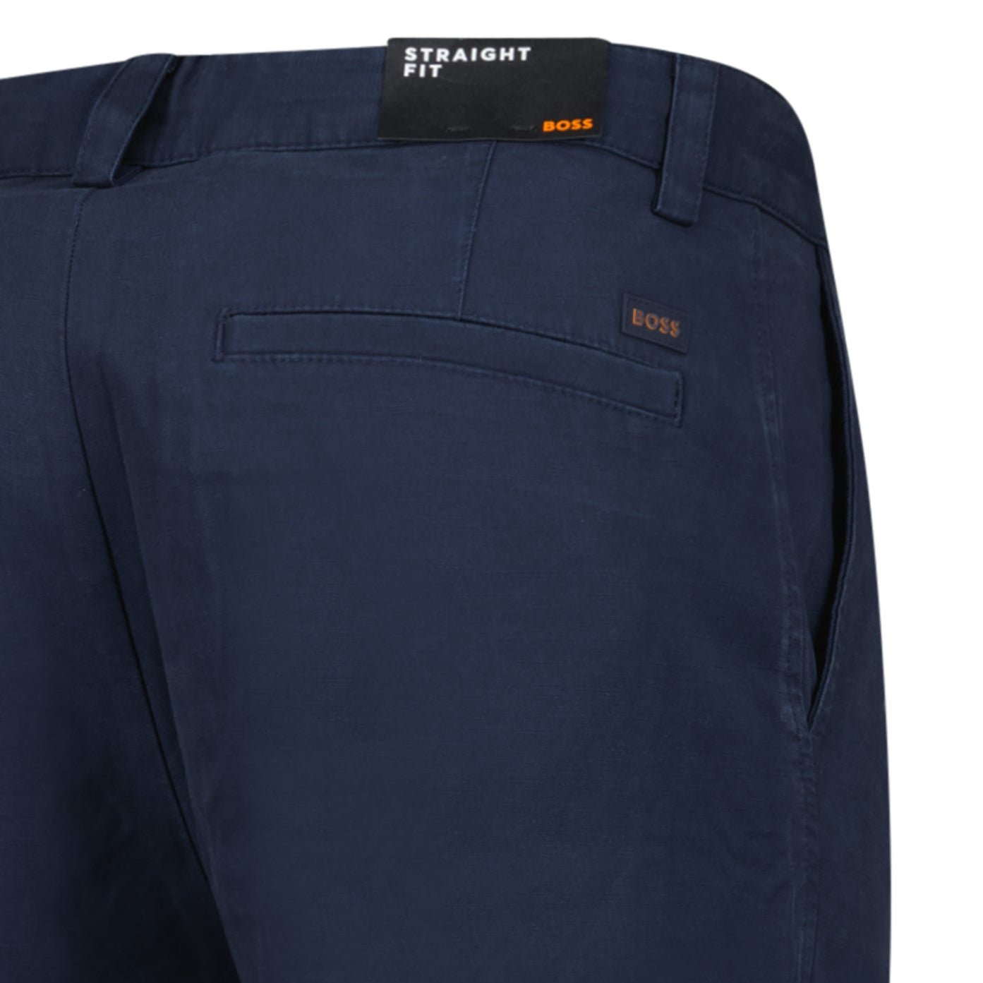Hugo Boss Chino Straight Fit Shorts in Dark Blue